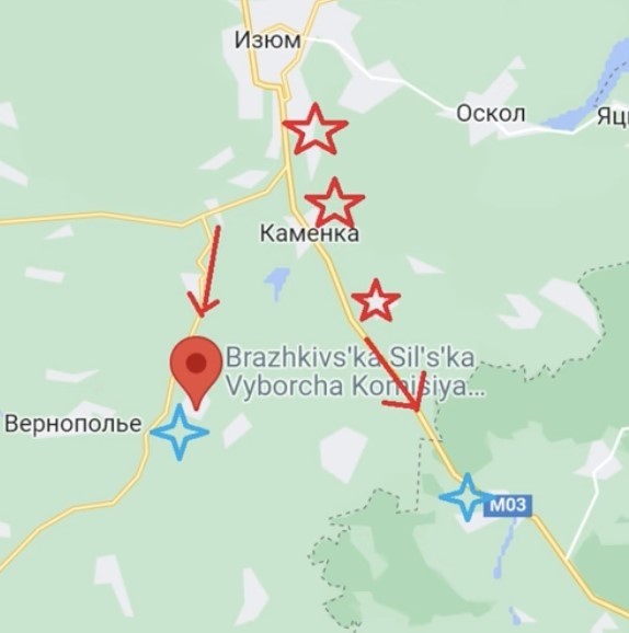 Южнее Изюма во встречном бою сошлись российские и украинские танки Южнее Изюма во встречном бою сошлись российские и украинские танки