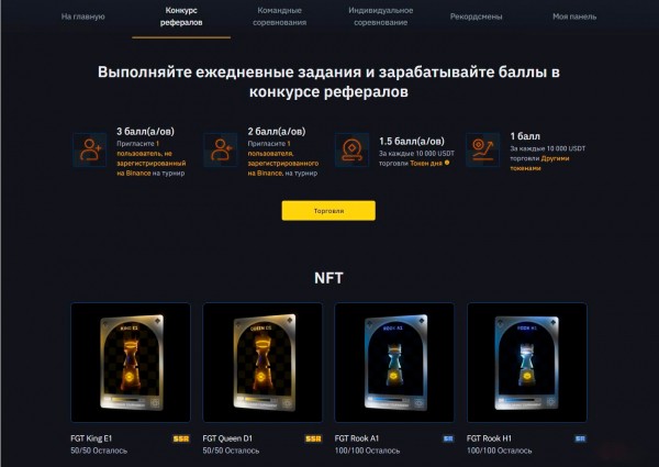 Турнир на Binance Futures с призовым фондом $1,8 млн