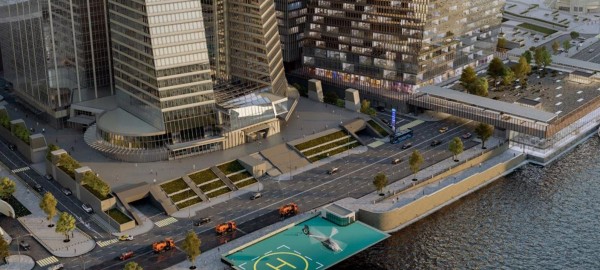 
                    В &laquo;Москва-Сити&raquo; построят пешеходный переход с причалом

                