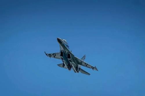 В бою с российским дроном-камикадзе &laquo;Герань&raquo; пал очередной ценный истребитель Су-27 ВВС Украины