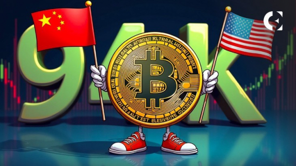 Падение биткоина на $94 тыс. связано с тупиком в отношениях между США и Китаем и геополитическими колебаниями