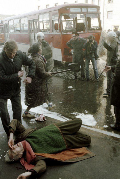 Московский кровавый Первомай 1993 года