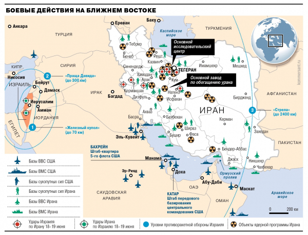 
                Конфликт между Израилем и Ираном. День девятый
            
