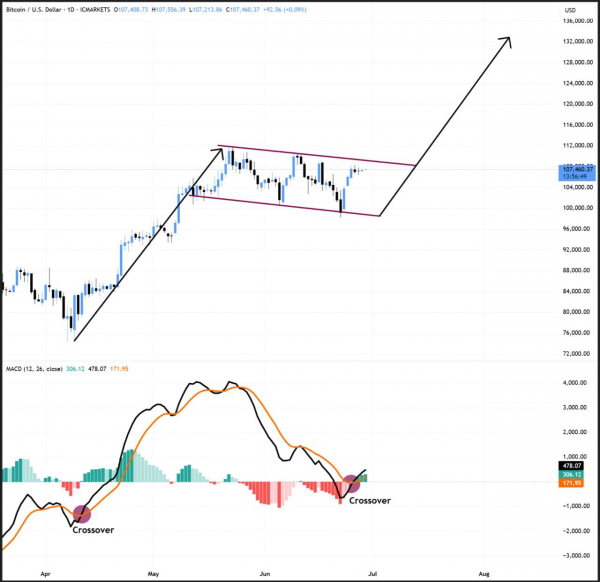 Биткоин на пороге исторического завершения недели выше $109 000 Биткоин на пороге исторического завершения недели выше $109 000